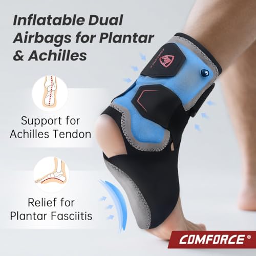 Plantar Fasciitis Ankle Support with Airbag, Heel Arch Pain Relief - style: Air Bag Brace
