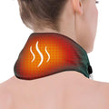 Neck Heating Pad, ARRIS Small Portable Heated Neck Wrap with Adjustable Time and Temperature Control, USB Powered Neck Pain Relief, Stiffness Relief or Postoperative Recovery Green - color: Green