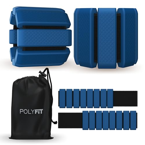 Polyfit Wrist & Ankle Weights - Wearable Weights for Women, Yoga & Pilates - color: DARK BLUE