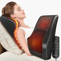 Boriwat Back Massager with Heat, 3D Kneading Massage Pillow for Back, Neck, Shoulder, Leg Pain Relief Deep Tissue, Gifts for Women Men Mom Dad - color: Black
