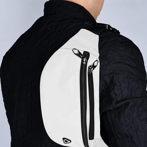Fanny Packs for Men and Women Water-Repellent Sports Waist Pack Bag - color: 1pack-White