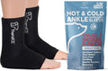 TheraICE Ankle Ice Pack Wrap, Achilles Tendonitis Brace, Plantar Fasciitis - size: Small/Medium, style: Original (Pack of 2)