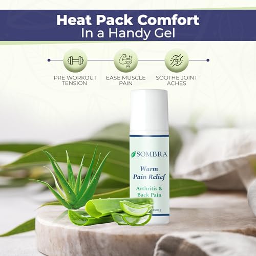 Sombra Warm Pain Relief 3 oz Roll-On Arthritis, Back Pain & Pre-Exercise - size: 3 Ounce (Pack of 1)