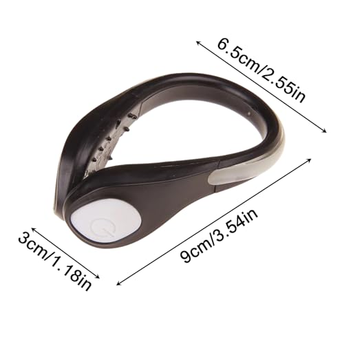 Lights for Shoes Elastic Safety Gear Flashlight Clip