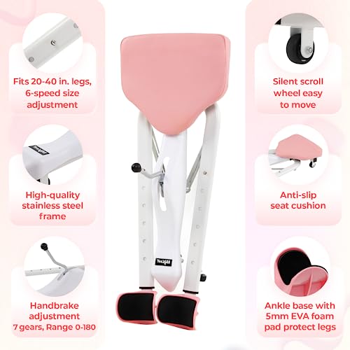 Yes4All Leg Stretcher Split Machine for Flexibility Versatile 330lbs Heavy Duty Narrow Wide Handle with Anti-Slip Rubber Grip