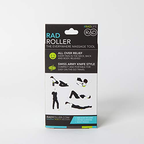 RAD Roller XL Peanut Roller Ball Massager - Soft Density Peanut Massage Ball - Myofascial Release for Back, Feet, Neck, Psoas - Suboccipital Release Device, Thoracic Spine Roller Balls - style: XL/Soft Density