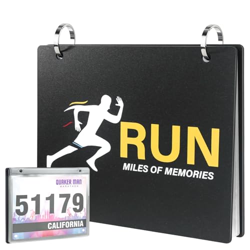 Race Bib Holder, Bib Number Sleeves, 20 Protective Sleeves