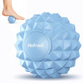 Premium Silicone Foot Massage Ball, 3.3 Inch Spiky Massage Ball for Plantar Fasciitis Relief, Deep Tissue Trigger Point Ball for Feet, Heel, Arch, Legs, Arms & Glutes, Odor-Free