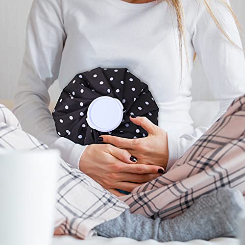Nuanchu 3 Pcs Reusable Ice Bags for Injuries, Plaid, Black - size: Black, style: Plaid