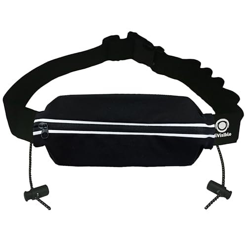 Triathlon Race Belt Triathlon Race Bib Belt for Runners Number Holder with Pouch and Gel Loops