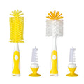 Chemimoso Baby Bottle Brush, Water Bottle Brush Cleaner, Cup Brush - color: Yellow 1