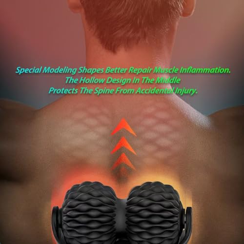 Roller Massage Ball Set for Myofascial Release,Muscles Deep Tissue Massage,Lymphatic Drainage,Wall Mountable Suction Cup for Trigger Point Therapy,Reduce Back Pain and Every Part of The Body - style: Massage Ball Kit