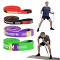 MOKRGYM Resistance Bands，Natural Rubber Non-Allergenic & Durable for Home&Gym Workouts Fitness Exercise