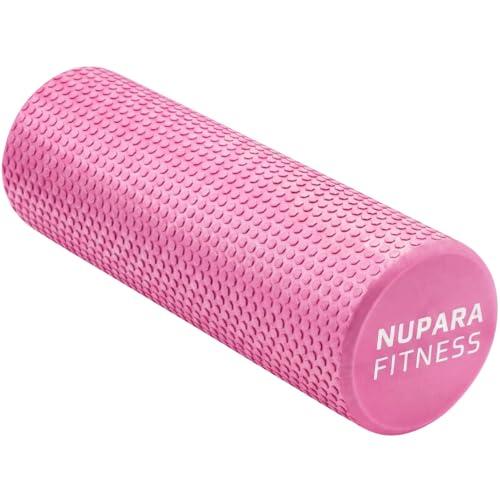 Foam Roller for Back, Legs, Hips | Yoga Foam Roller Pink - color: Pink, size: 18 Inch - Large
