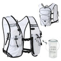 Running Hydration Vest Backpack with 1.5L Bladder for Men Women - color: white, size: with hydration