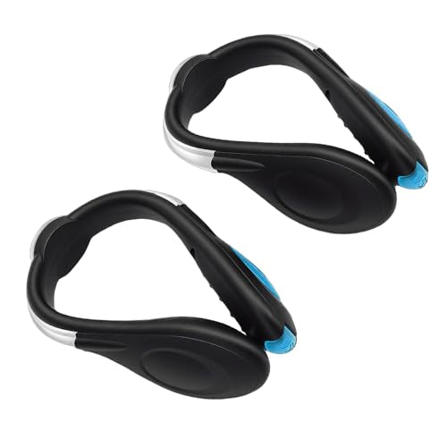 LED Shoes Clip Lights, USB Charging Clip On Shoe Lights, Safety Night Running Gear for Walking Jogging Biking Cycling Biking Accessories - color: Blue