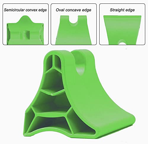 Occipital Release Tool, Portable Body Trigger Point Massager Suboccipital Release Device, Manual Back Massager Neck Shoulder Pain Relief Muscle Release Tool for Tension Headache Migraine (Green) - color: Green