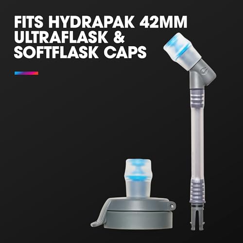 HydraPak Run Straw Flask Accessory – Fits HydraPak 42mm Products