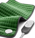 VALGELUIK Heating Pad for Back Pain Relief, 12"x24" Electric Heat Pad Gifts - color: Green, size: 12 Inch x 24 Inch