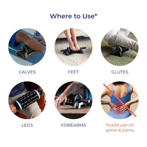 Chirp RPM Rolling Percussive Massager, Deep Tissue Muscle & Back Roller - style: RPM