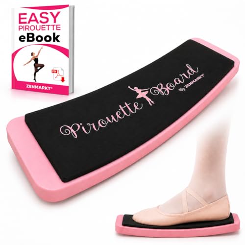 Zenmarkt Turning Board for Dancers, Cheerleaders, Gymnasts, Ice Skaters - color: Pink