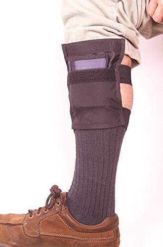 Outdoor Sport Raine Security Ankle Wallet Pouch, Black Model: 67