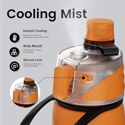 Basketball Water Bottle - 20oz Insulated Misting Water Bottles Stainless Steel 3D Textured - Basketball Accessories Gift for Kids - color: Basketball