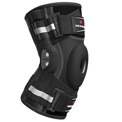 NEENCA Professional Knee Brace, Hinged Knee Support for Women & Men Relief - size: Medium
