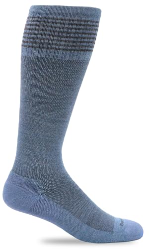 Sockwell Women's Elevation Firm Graduated Compression Socks - color: Bluestone, size: Small-Medium