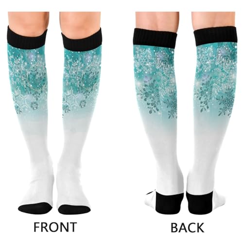 Wusikd Pirate Skulls Compression Socks for Women and Men Circulation Cute Long Socks for Athletic Running 1 - color: Multi 34