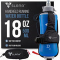 Handheld Running Water Bottle (Premium - Blue) - color: Premium - Blue