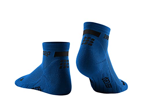 CEP Men's The Run Low Cut Socks 4.0 - Athletic Performance Socks - color: 4.0 - Blue, size: 3