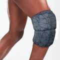 HurtSkurt® Premium Ice Therapy Sleeve – Blackout Medium – Stretch-Fit Wearable Cold Compression Wrap for Knee, Leg, Elbow & Ankle Recovery, Durable, Machine Washable, Stays Cold Longer - color: Blackout, size: Medium