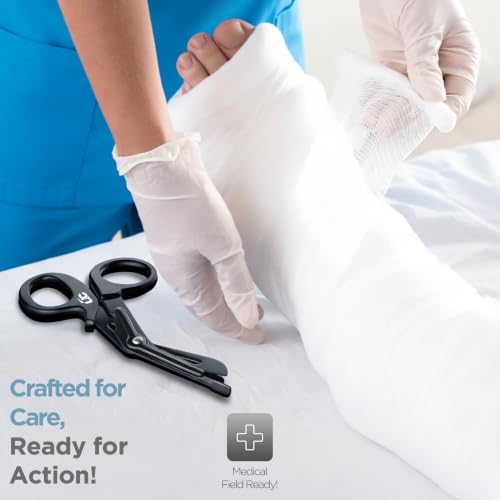 Utopia Care Trauma Shears For Nurses Stainless Steel Bandage Scissors 2 Pcs