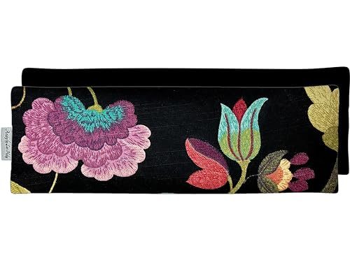 Heat Pack - Microwavable Heating Pads - Microwave Heating Pad for Pain Relief & Comfort - Suitable for The Neck, Back, Shoulders, Hips, Stomach Cramps & More - Neck Heat Wrap - Gift - size: WIDE, style: Organic Floral