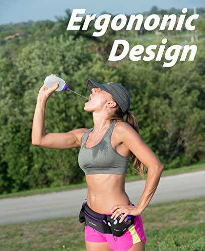 Fitletic Running Water Bottle Pair 6, 8, 12 Oz (V2) | Replacement Bottle | Hydration Bottle