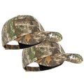 LED Hat Light - POWERCAP Baseball Cap with Light Built in - LED Cap Visor Light with Bright Headlight and IPX4 Rating - color: 2.5 Realtree Edge Camo 2-pack