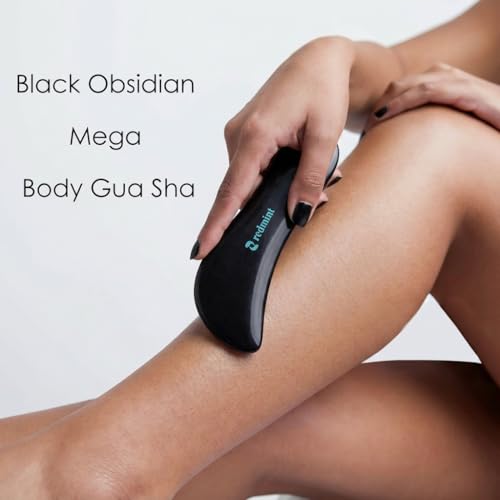 Redmint Obsidian Body Gua Sha Tool, Muscle Scraper Body Massager