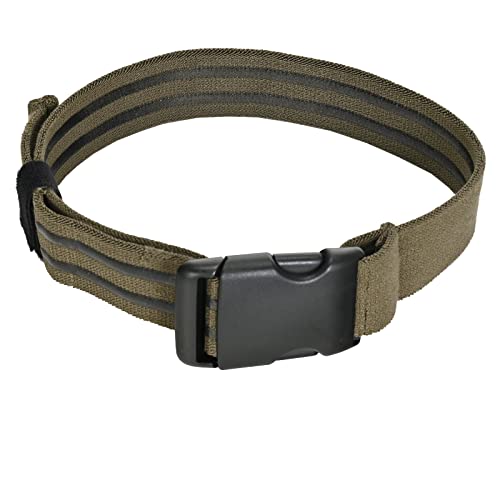 Tactical Leg Strap,Secure Non-Slip Elastic Thigh Strap with Quick-Release Buckle for Drop Leg Holster Platforms and Thigh Rig - color: Ranger Green