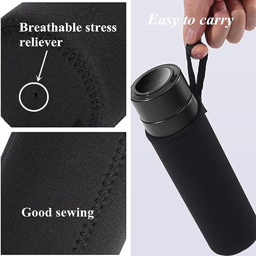 Water Bottle Carrier Bag 25 oz, Water Bottle Sleeve, water bottle cover，24oz Neoprene Sleeve Sports Water Bottle Accessories for Hiking Travelling (24 oz-1pack) - color: 24 oz-1pack