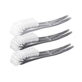 Philips AVENT Baby Bottle Brush | Nipple Cleaning | Grey | Pack of 2 | SCF145/18 - size: 1 Count (Pack of 2)
