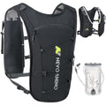 N NEVO RHINO 5.5L Running Vest, Hydration Vest with 1.5L Water Bladder - color: black