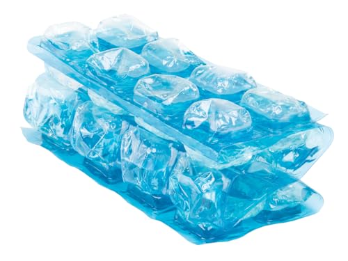 Igloo MaxCold Gel Ice Packs, Reusable Ice Packs for Coolers, Long Lasting Cold Freezer Pack for Lunch Boxes and Camping - color: Cube