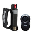 SABRE Runner Pepper Gel Spray for Running, Walking & Personal Safety - color: Runner Pepper Gel with Personal Alarm, Black