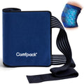 Comfpack Ice Pack for Injuries Reusable, 1-Hour Long-Lasting Cold Pack for Knee, Shoulder, Back with Flexible Sectioned Design, Cold Therapy Ice Pack for Post-Surgery, Swelling, Arthritis,13.4" x 8.6"