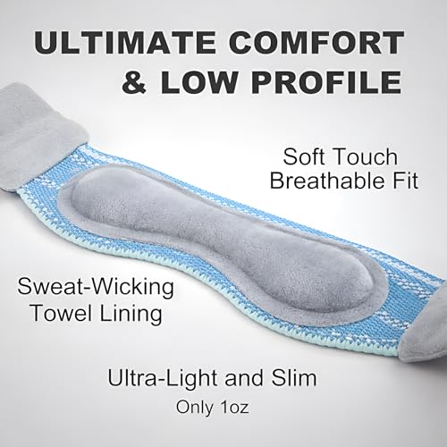 Knee Strap 2 Pack for Patellar Tendon Support – Adjustable Patella Knee Band for Running, Walking, Hiking, Tennis & Pickleball, Blue - color: Blue