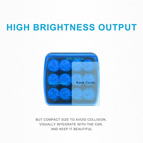 Agrieyes W02 Magnetic Flashing Lights, Wireless Strobe Lights, Blue - color: Blue