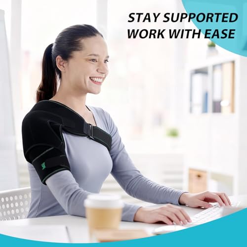 Shoulder Ice Pack Brace for Rotator Cuff, Swelling & Post-Surgery Recovery