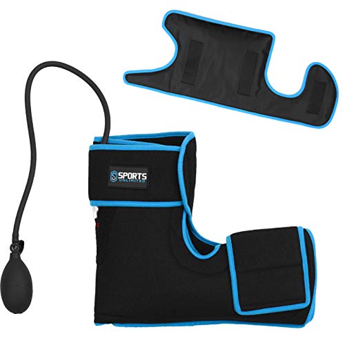 Sports Unlimited Cold Compression Ankle Wrap with Two Gel Packs - size: Wrap with 2 Gel Packs