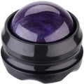Manual Massage Roller Ball - Massager and Therapy Tool for Sore Muscles, Shoulders, Arms, Neck, Back, Feet, Body, Deep Tissue, Stiffness, Joint Pain, Stress Relief - color: Purple